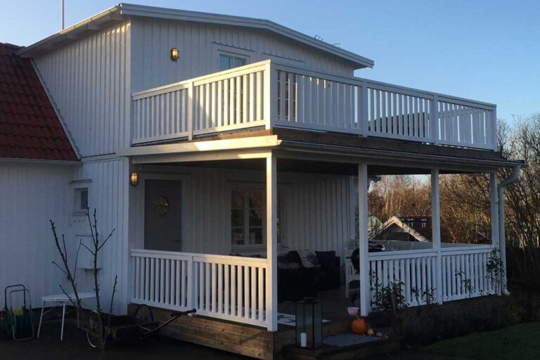målad villa