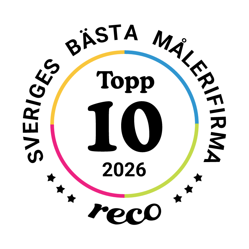 Utmärkelse från Reco om top 10 bästa målare i Sverige